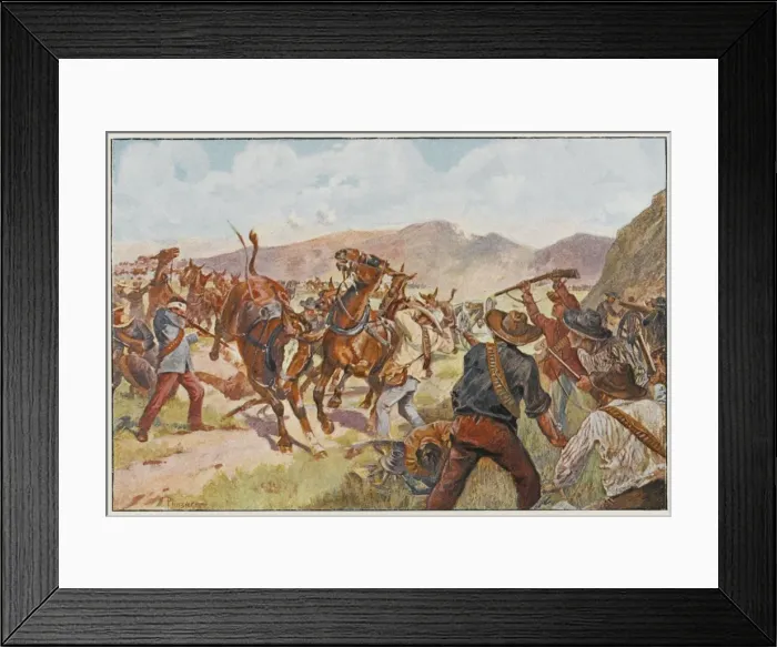 Framed Print : Boer War; Modderspruit Framed Print : Boer War; Modderspruit