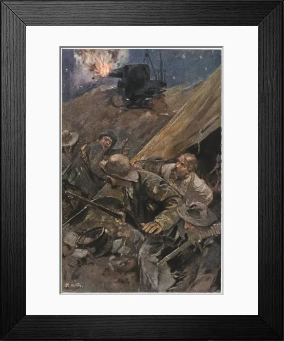 Framed Print : Boer War; Lombarskop Framed Print : Boer War; Lombarskop