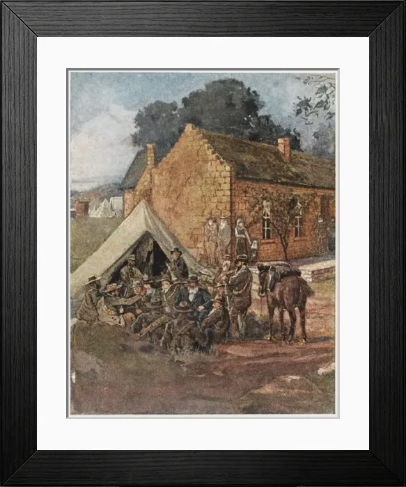 Framed Print : Boer War: Boer Council Framed Print : Boer War: Boer Council