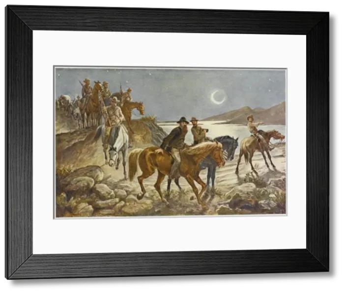 Framed Print : Boer War: Steyn Escapes Framed Print : Boer War: Steyn Escapes