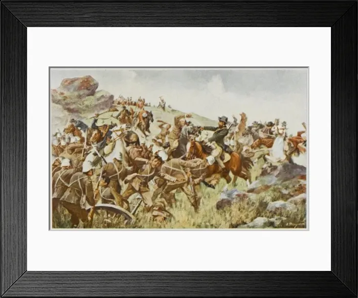 Framed Print : Boer War: Thabanchu Framed Print : Boer War: Thabanchu