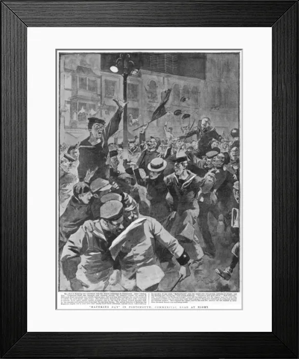 Framed Print : Mafeking Celebrations Framed Print : Mafeking Celebrations