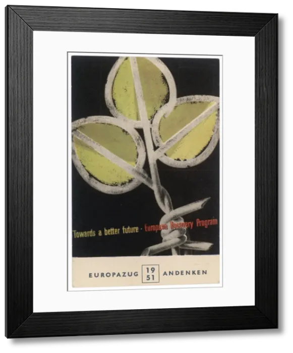 Framed Print : European Recovery 1951 Framed Print : European Recovery 1951