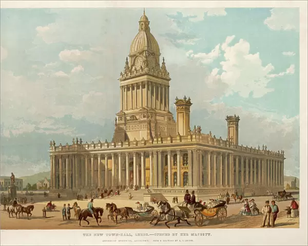 Leeds  /  Town Hall 1858