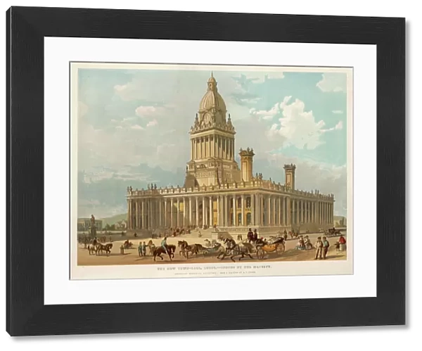 Leeds  /  Town Hall 1858