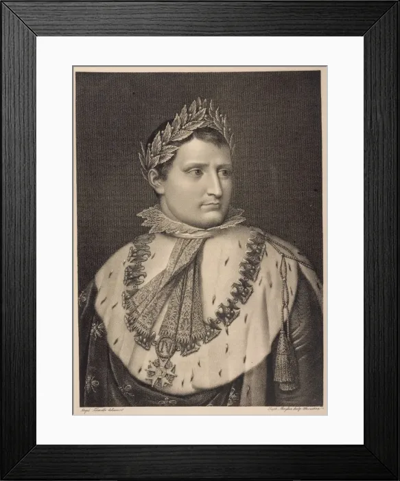 Framed Print : Napoleon / Fursten Framed Print : Napoleon / Fursten