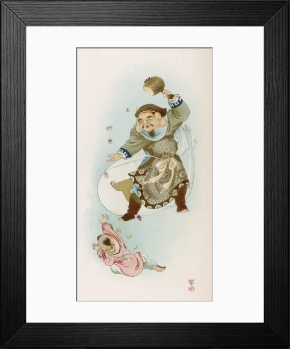 Framed Print : Daikoku, God of Wealth Framed Print : Daikoku, God of Wealth