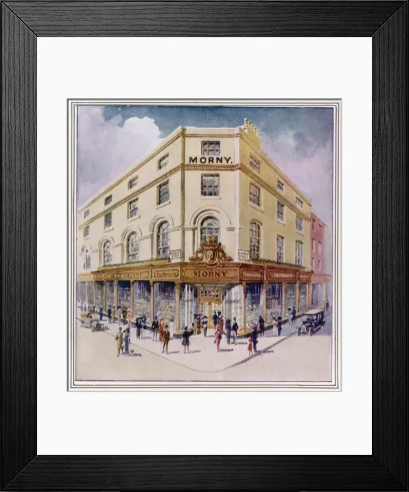Framed Print : Morny Perfumery / London Framed Print : Morny Perfumery / London