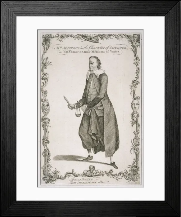 Framed Print : Macklin / Shylock / Lodge Framed Print : Macklin / Shylock / Lodge