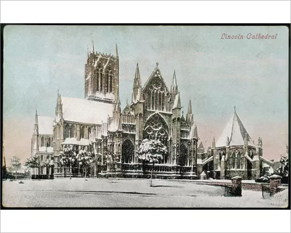 Lincoln Cathedral  /  Snow