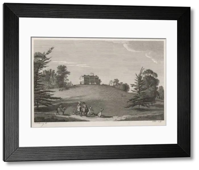 Framed Print : Claremont / Surrey 1787 Framed Print : Claremont / Surrey 1787