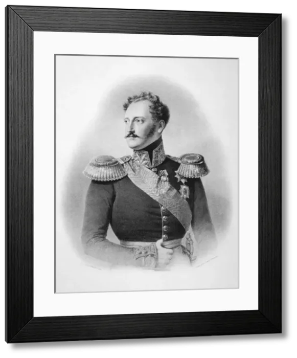 Framed Print : Nicolas I / Tsar / Fursten Framed Print : Nicolas I / Tsar / Fursten