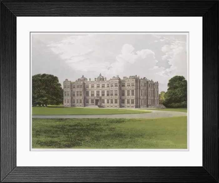 Framed Print : Longleat / Wilts / 1879 Framed Print : Longleat / Wilts / 1879