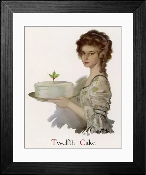 Framed Print : Twelfth Night Cake Framed Print : Twelfth Night Cake