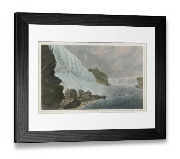 Framed Print : Niagara from Below Framed Print : Niagara from Below