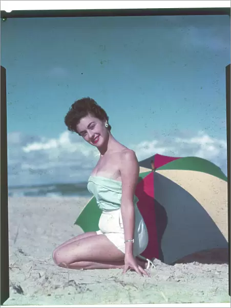 Woman on Beach  /  1950S