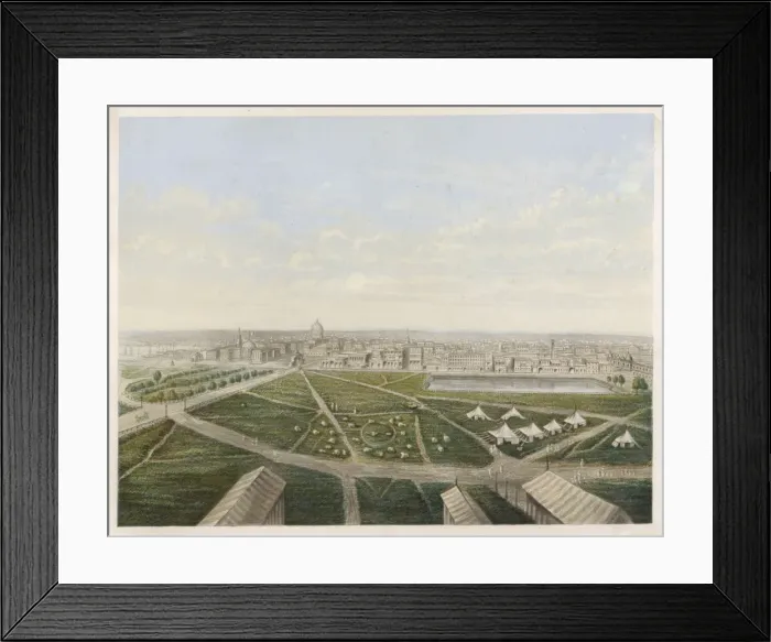 Framed Print : India / Calcutta / Aerial Framed Print : India / Calcutta / Aerial