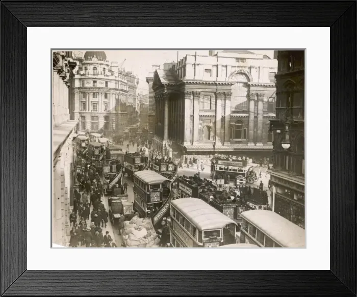 Framed Print : Street, City of London Framed Print : Street, City of London