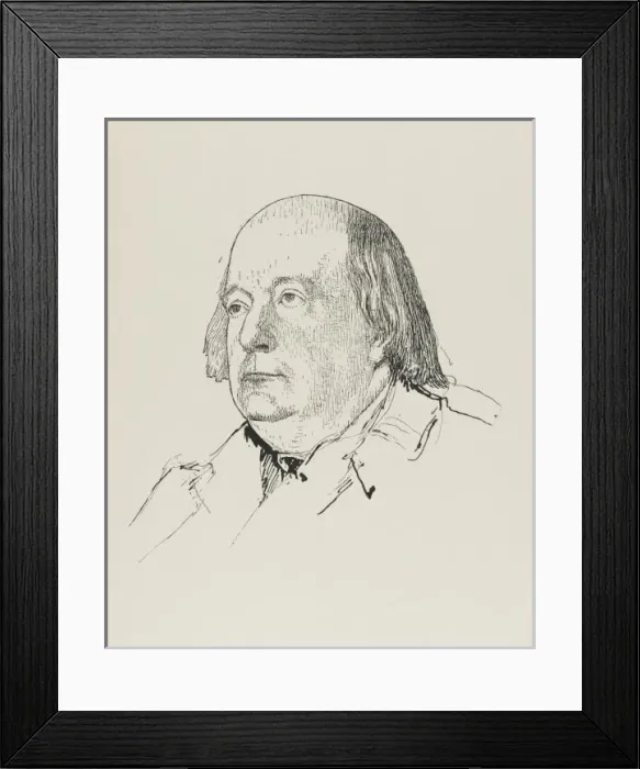 Framed Print : Arthur Machen (Evans) Framed Print : Arthur Machen (Evans)