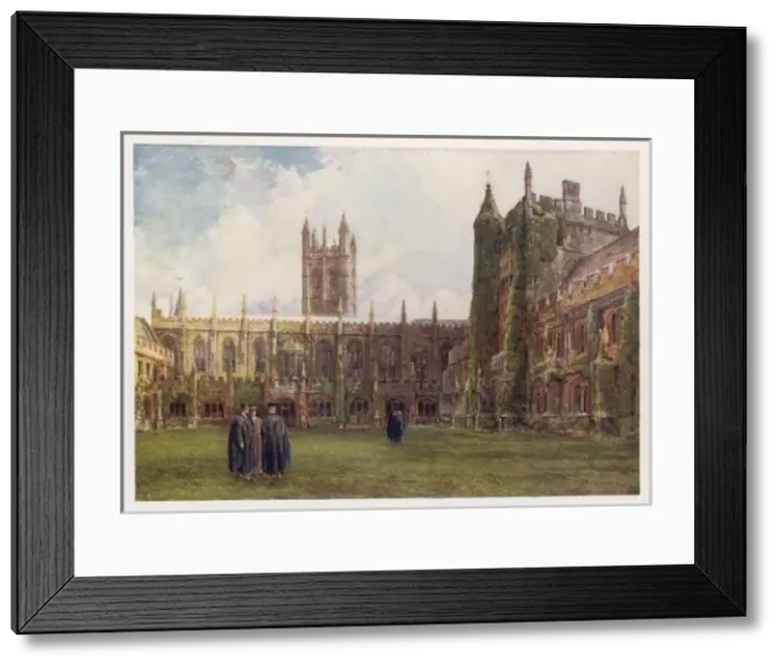 Framed Print : Oxford / Magdalen / Cloister Framed Print : Oxford / Magdalen / Cloister