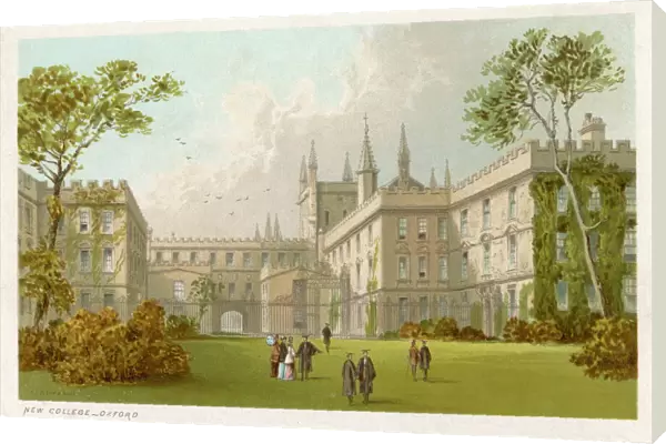 Oxford  /  New College  /  1860