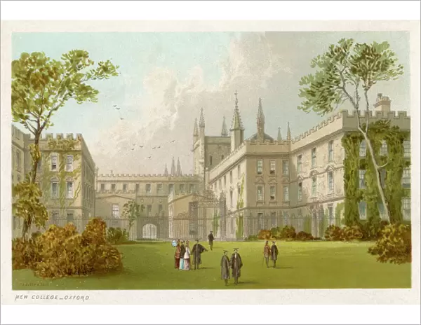 Oxford  /  New College  /  1860