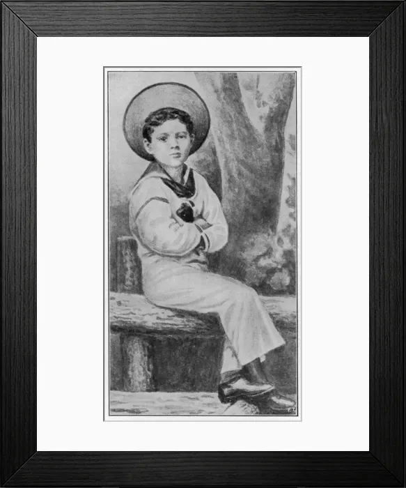 Framed Print : Winston Churchill, Age 5 Framed Print : Winston Churchill, Age 5