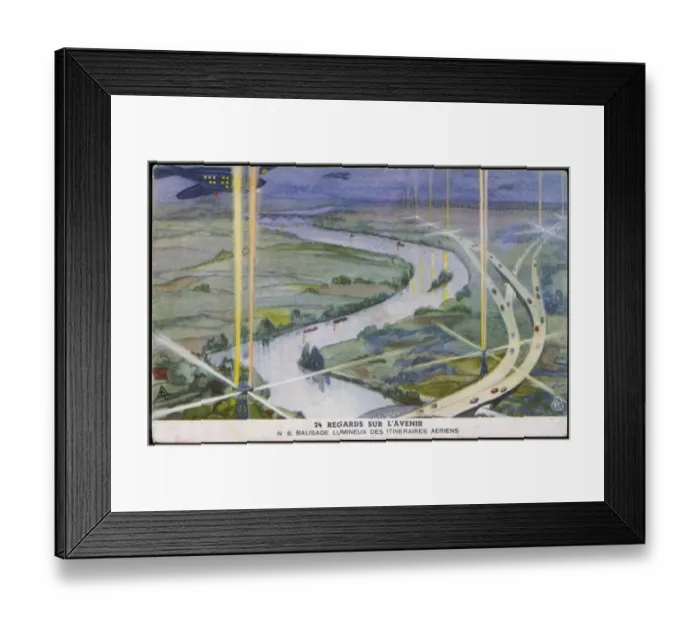 Framed Print : Beacons for Aircraft Framed Print : Beacons for Aircraft