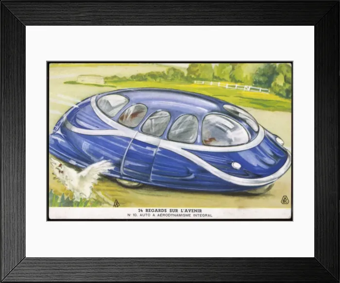 Framed Print : Car of Tomorrow Framed Print : Car of Tomorrow