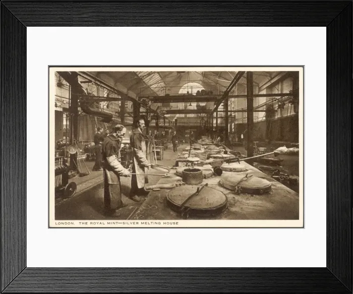 Framed Print : Silver Melting Room Framed Print : Silver Melting Room