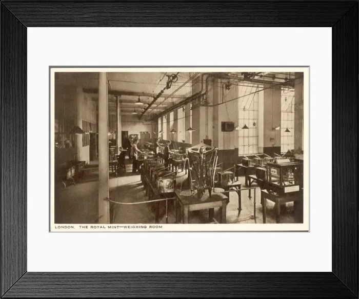 Framed Print : Coin Weighing Machines Framed Print : Coin Weighing Machines