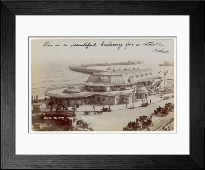 Framed Print : Ramsgate / Pavilion 1904 Framed Print : Ramsgate / Pavilion 1904