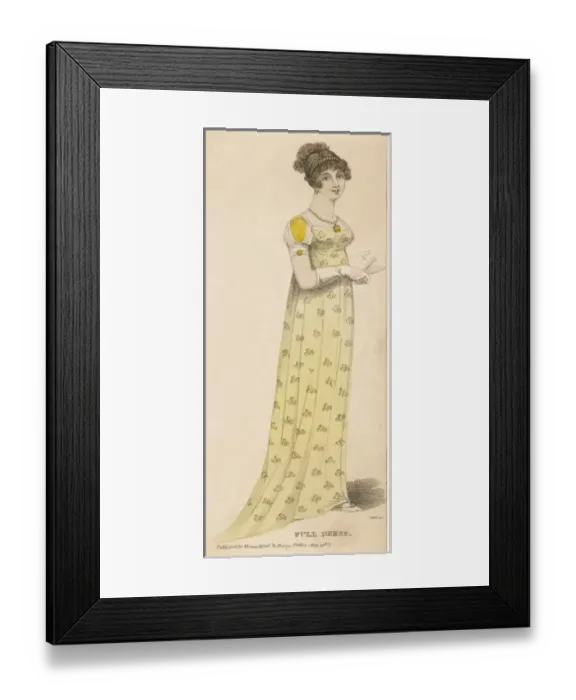 Framed Print : Full Dress 1807 Framed Print : Full Dress 1807