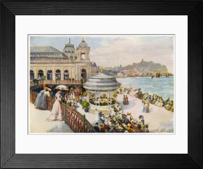 Framed Print : Scarborough / Terrace 1908 Framed Print : Scarborough / Terrace 1908
