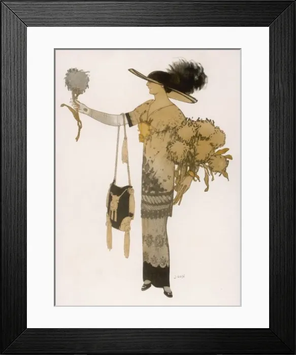 Framed Print : 1911 Silhouette / Gose Framed Print : 1911 Silhouette / Gose