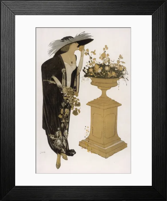 Framed Print : 1911 Silhouette Gose 2 Framed Print : 1911 Silhouette Gose 2