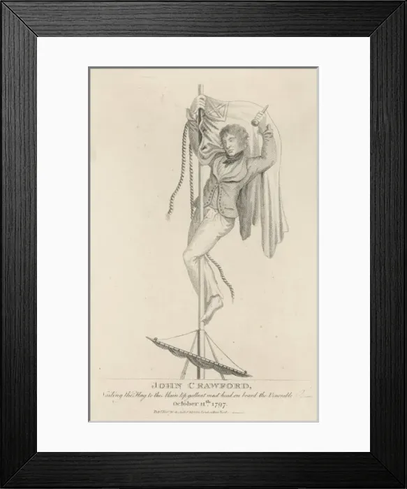 Framed Print : British Sailor 1797 Framed Print : British Sailor 1797