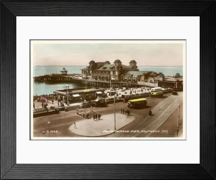 Framed Print : Southsea / Hants 1930S Framed Print : Southsea / Hants 1930S