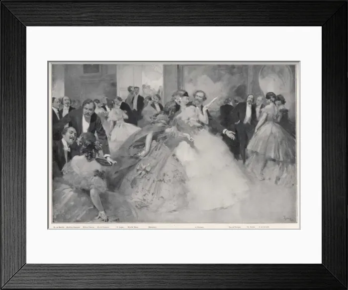Framed Print : REDOUTE, 1875 Framed Print : REDOUTE, 1875