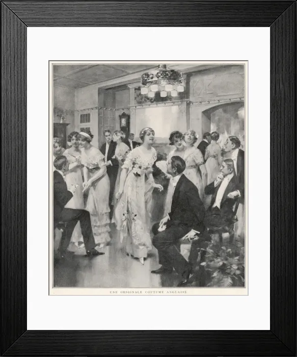 Framed Print : Leap Year Dance Framed Print : Leap Year Dance