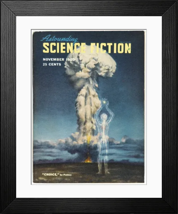 Framed Print : Nuclear  /  Threat  /  Promise