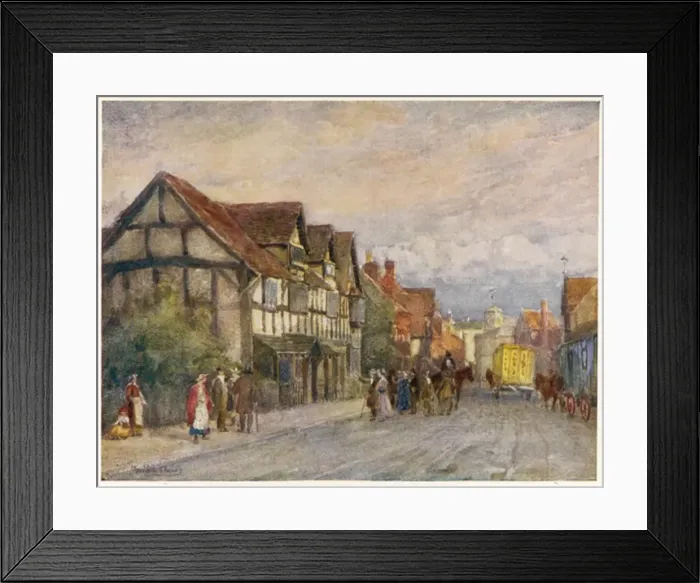 Framed Print : Stratford / Birthplace Framed Print : Stratford / Birthplace