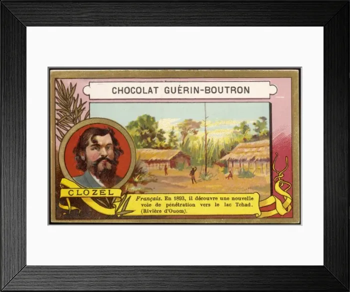 Framed Print : Clozel, Explorer Framed Print : Clozel, Explorer