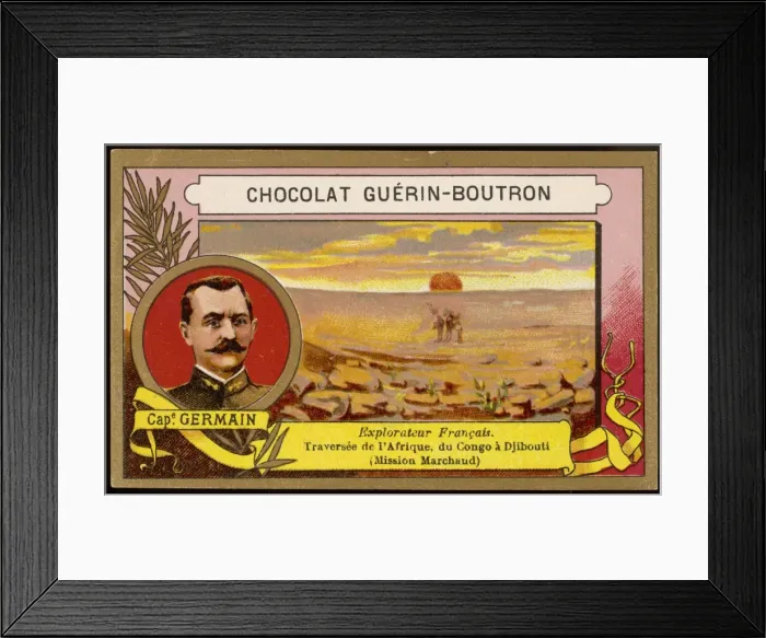 Framed Print : Capitaine Germain Framed Print : Capitaine Germain