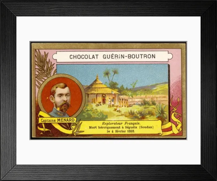 Framed Print : Capitaine Menard Framed Print : Capitaine Menard