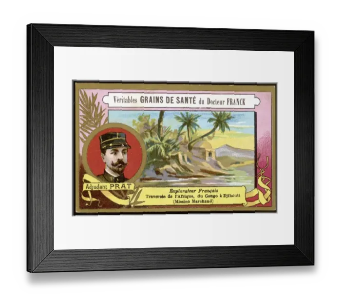 Framed Print : Adjudant Prat, Explorer Framed Print : Adjudant Prat, Explorer