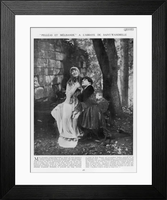 Framed Print : Pelleas Et Melisande Framed Print : Pelleas Et Melisande