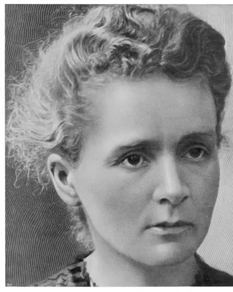 Marie Curie, 1910
