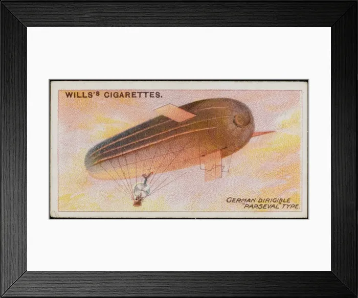 Framed Print : Parseval Airship Framed Print : Parseval Airship