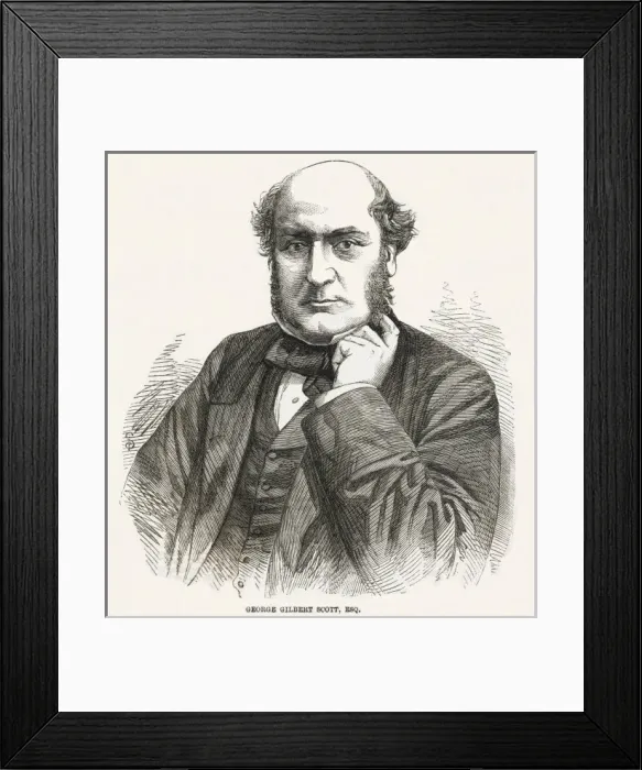 Framed Print : George Gilbert Scott / Iln Framed Print : George Gilbert Scott / Iln
